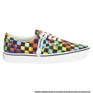 VANS Comfycush Era Tie-Dye Checker Women Sneakers
